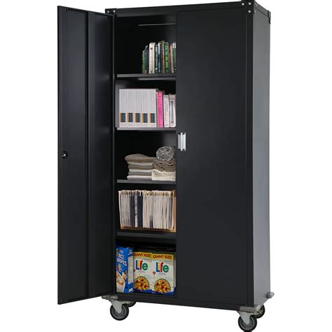 steel storage cabinet with wheels|rolling storage cabinets on wheels.